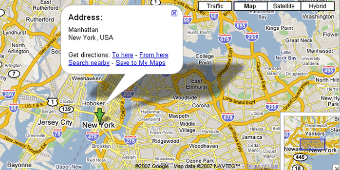 map search